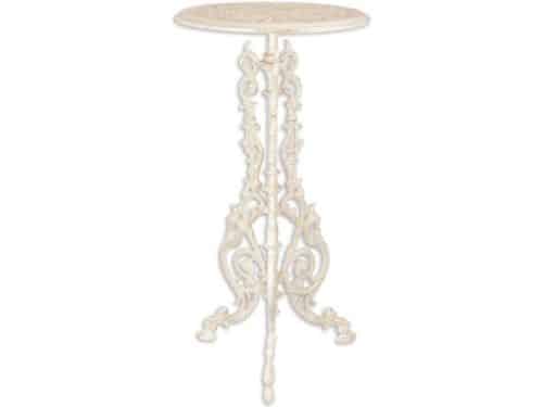 World of Decorations gietijzeren plantentafel - Bijzettafel tuin - Tuintafel