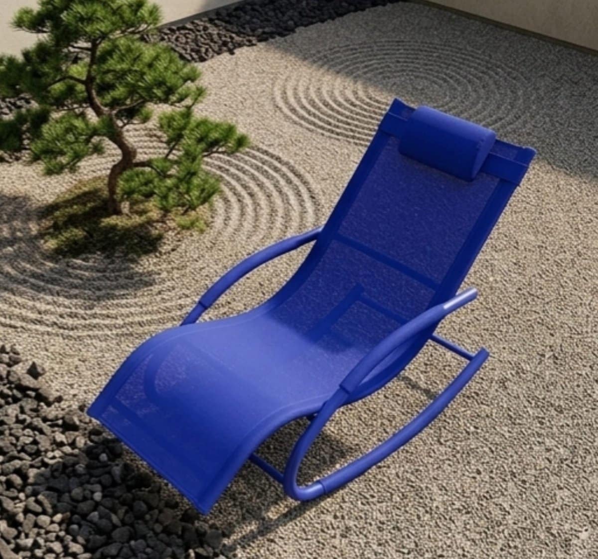 zonneligstoel 2 personen 150x63x83 cm luxe schommel ligbed met