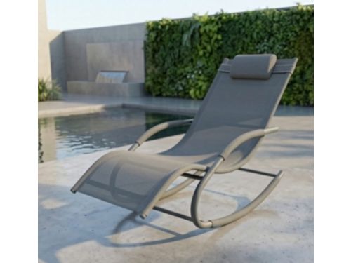 Zonneligstoel 2 Personen 150x63x87 cm - Luxe Schommel Ligbed met