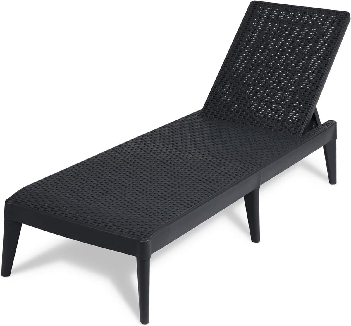 zonneligstoel ligbed loungestoel ontspannen in de tuin