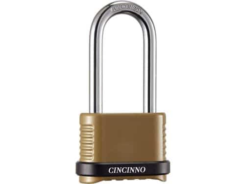 Zwaar 4-cijferig Combinatieslot met Lange Beugel voor Buiten