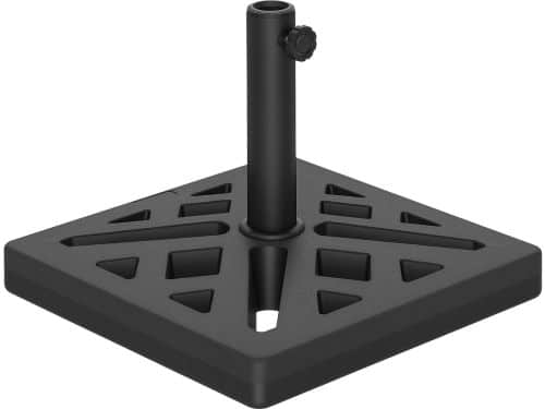 Zware en Stabiele Parasolvoet voor Buiten, 15 kg HDPE Parasolstandaard