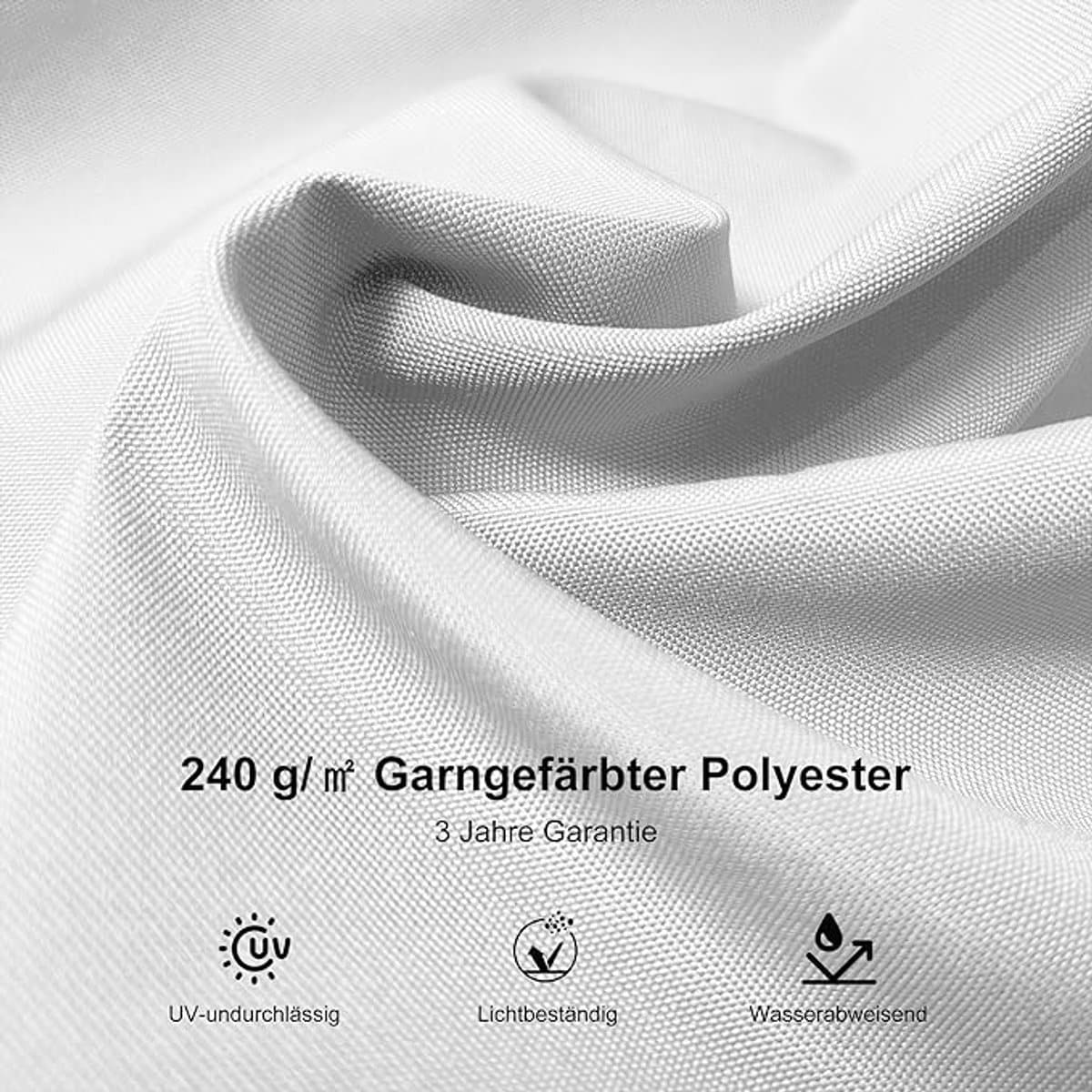 zweefparasol 300×300 cm 360° draaibaar & kantelbaar uv50+