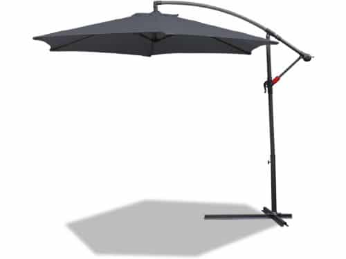 Zweefparasol Aluminium - Tuinparasol Scherm - Terras Beschutting - Traploos