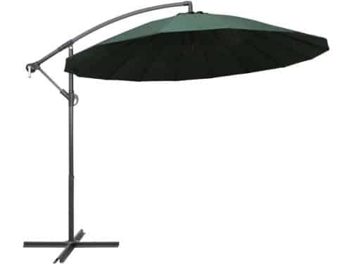 Zweefparasol - Buitenparasol Schaduwdoek - Terras Ontspanning - Robuuste Kruisvoet