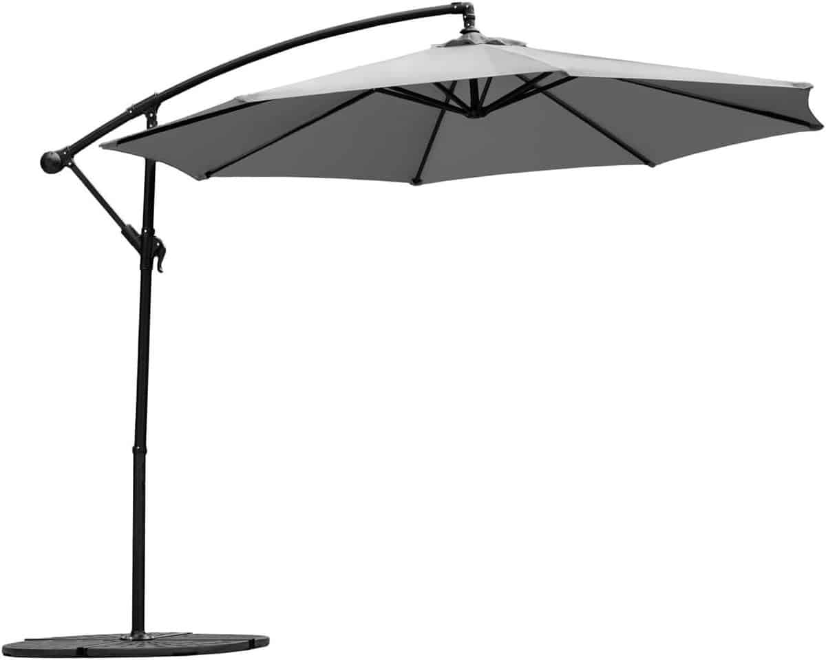 zweefparasol buitenparasol tuin zonwering buiten verstelbaar frame