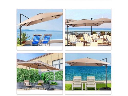 Zweefparasol - Hangparasol - Tuinianparasol - Terrasparasol - 3 Meter