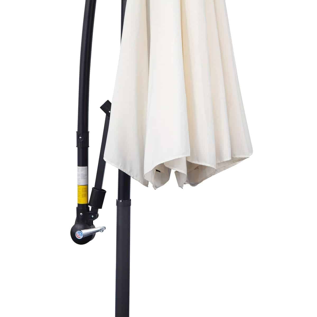 zweefparasol hangparasol tuinparasol balkonparasol vrijhangende parasol