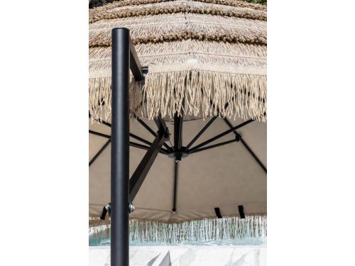 Zweefparasol Hawaii 270 cm - Tiki Stro Look Tuinparasol met