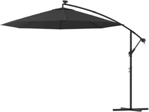 Zweefparasol met LED - Hangparasol Buiten - Tuin Schaduw