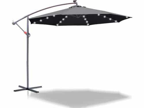 Zweefparasol met LED - Tuinparasol Scherm - Terras en Balkon