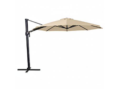 Zweefparasol Palmas 330cm rond (dessert sand)