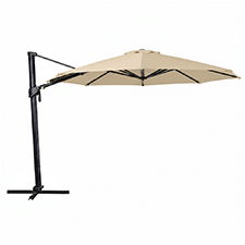 zweefparasol palmas 330cm rond (dessert sand)