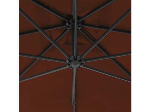 Zweefparasol - Terrasparasol Buiten - Zon Bescherming - Stalen Mast