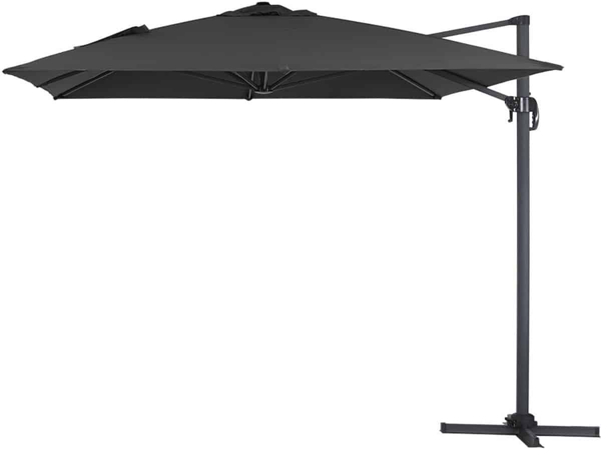 zweefparasol tuin vrijhangende parasol buiten schaduw creëren