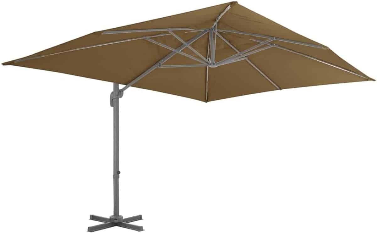 zweefparasol tuin zwengelparasol balkon creëer schaduw 360