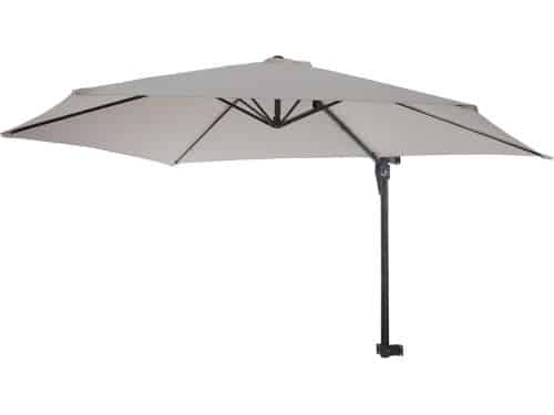 Zweefparasol Wandparasol 3 Meter Kantelbaar voor Balkon en Terras