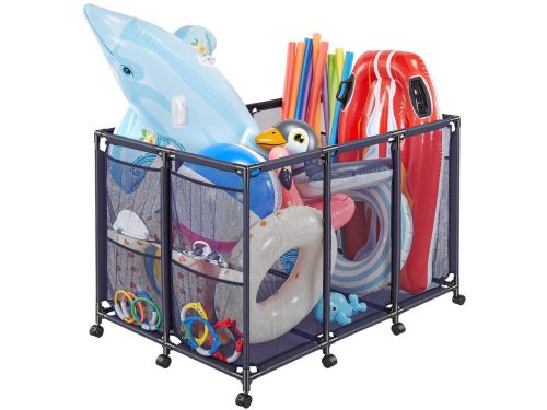 Zwembad opbergbox - Opbergkar - Afmeting 125 x 84 x