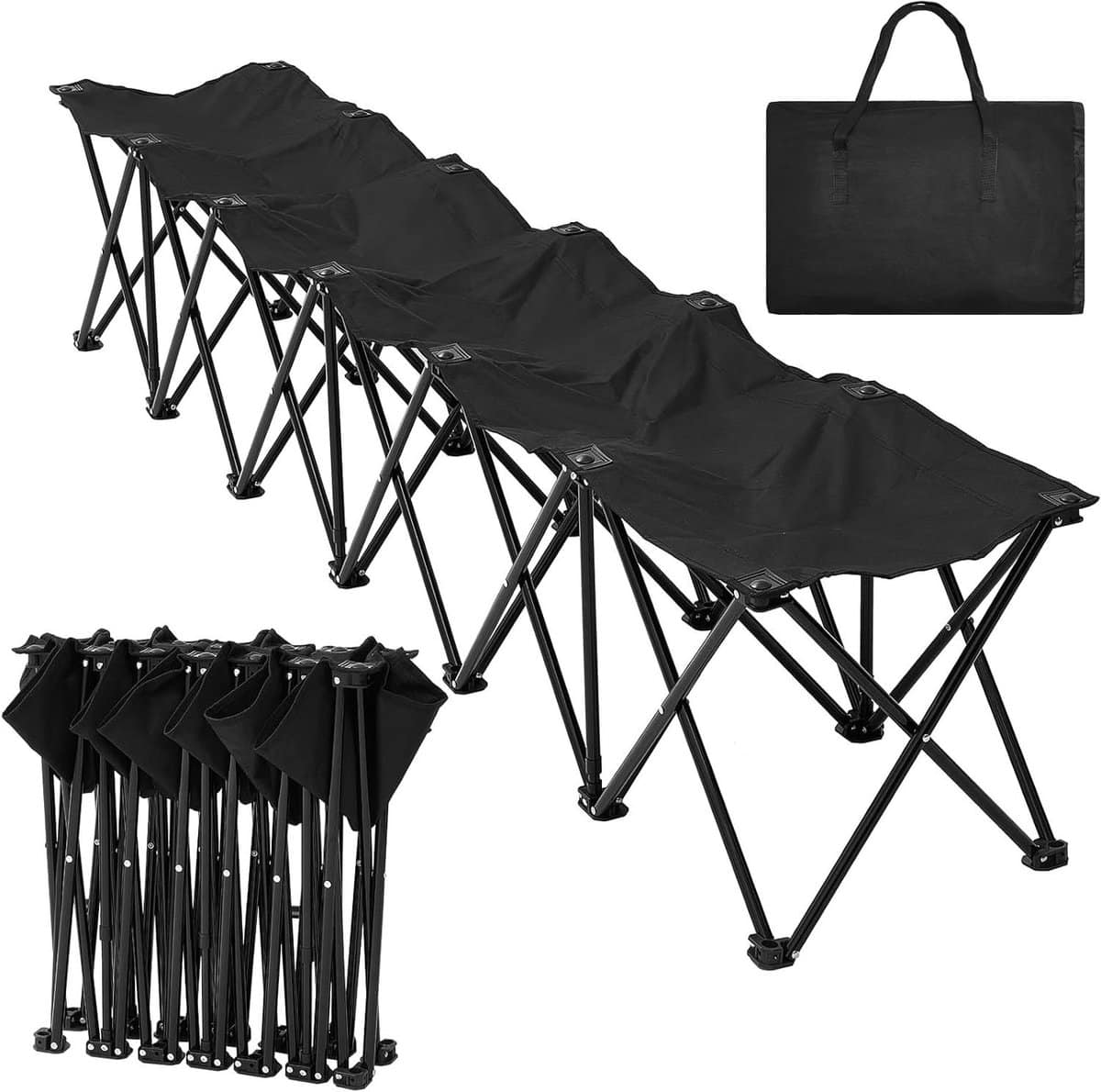 100 inch uitgevouwen 6 zits sideline bench team bench opvouwbare opvouwbare