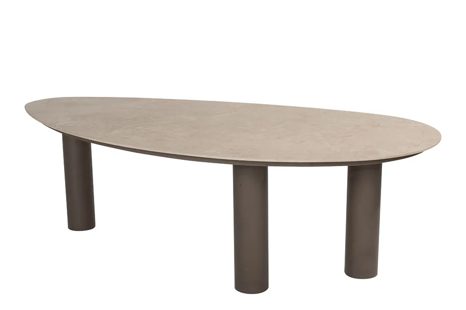 4 seasons outdoor | arizona tuintafel pebble 240 x 110 cm