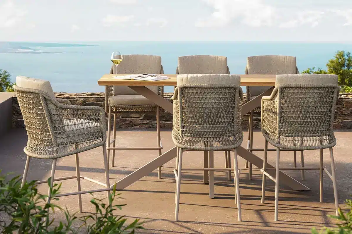 4 seasons outdoor | barset tramonti | latte
