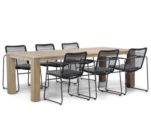 4 Seasons Outdoor Elba/Brighton 240 cm dining tuinset 7-delig