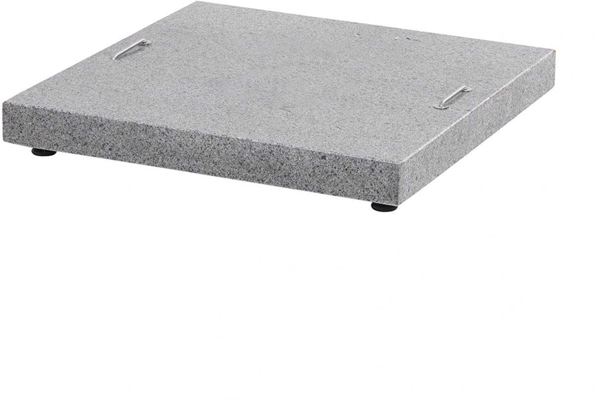 4so granieten parasolvoet flamed finish 125 kg