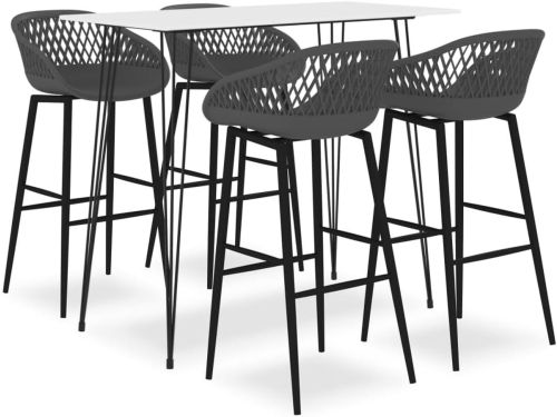 5-delige barset - Bistroset buiten - Terras dineren - Ergonomische