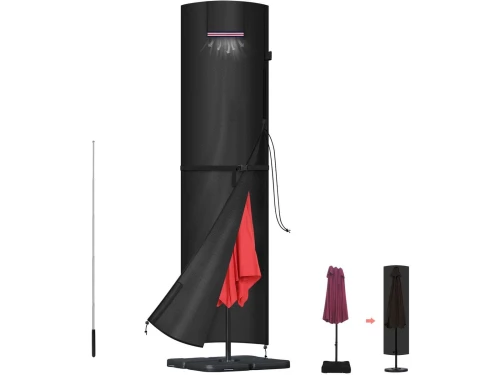 aladdien - Parasol Beschermhoes - Waterdichte Parasolhoes - Hoogwaardige Bescherming