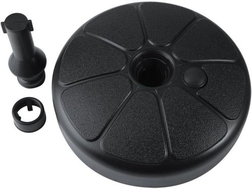 Allecto Plus - Ronde kunststof parasolvoet voor tuin, terras en
