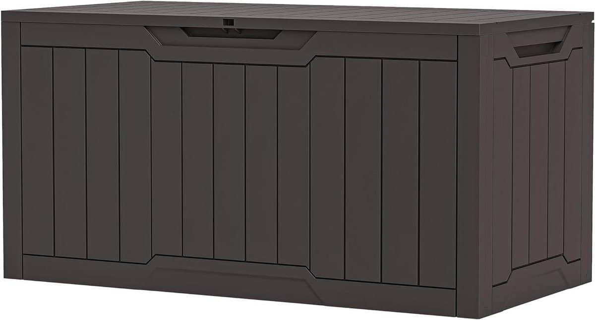 allecto plus weerbestendige 100 gallon hars dekbox voor buiten