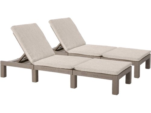 Allibert Daytona Deluxe Ligbed - 3 posities - 65x195x25,5cm