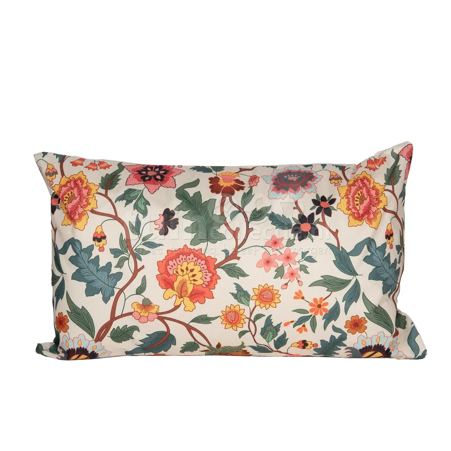 anna’s collection tuinkussen vintage bloemen 30x50cm