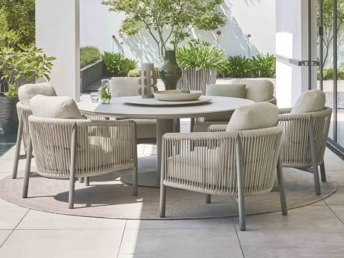 Apple Bee | Bora Bora Low Diningset | Taupe