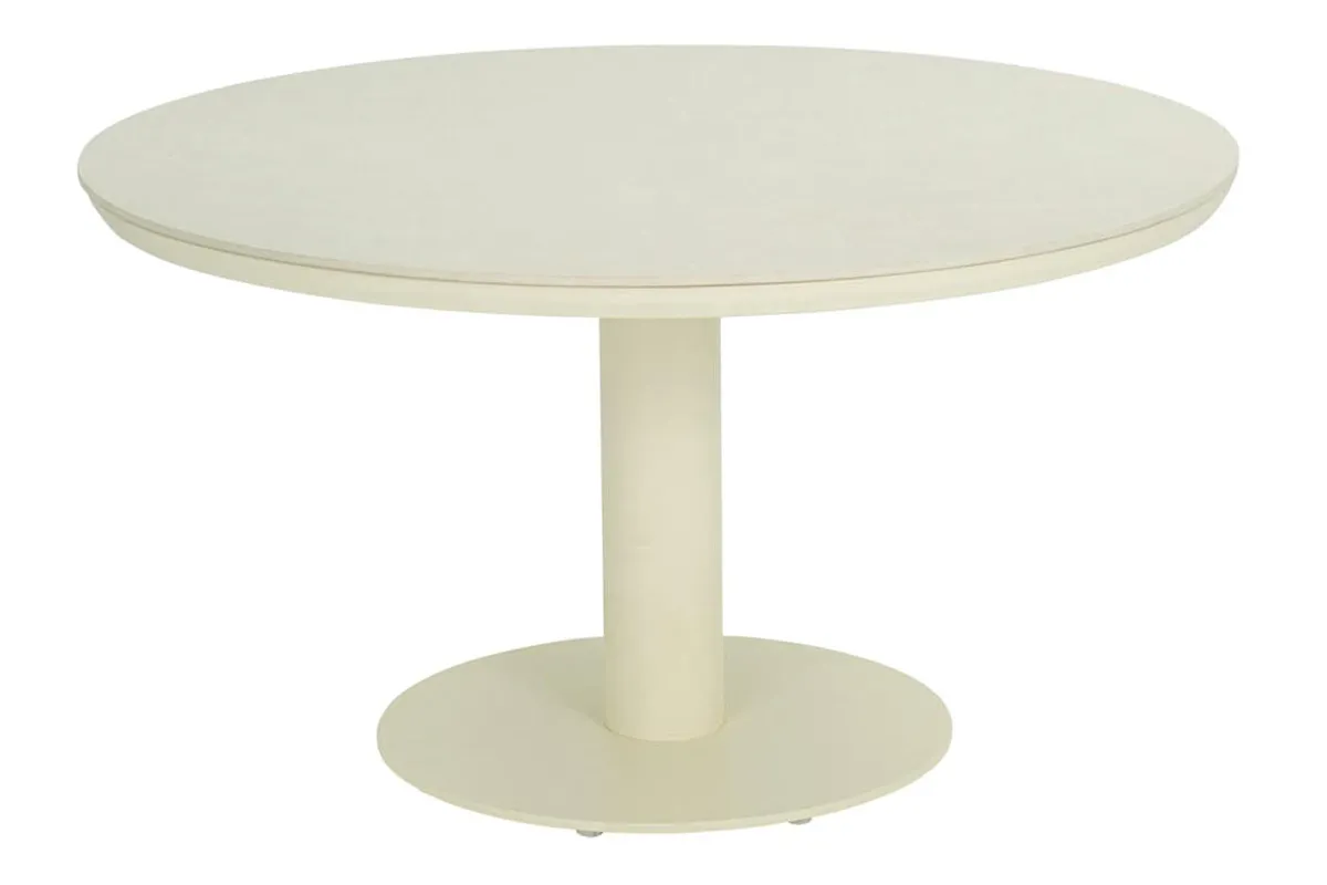 apple bee | melville tuintafel Ø140 cm | bronze oyster