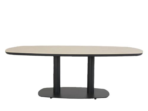 Apple Bee | Melville Tuintafel Tonvorm 220 x 110 cm | Black-Light Grey