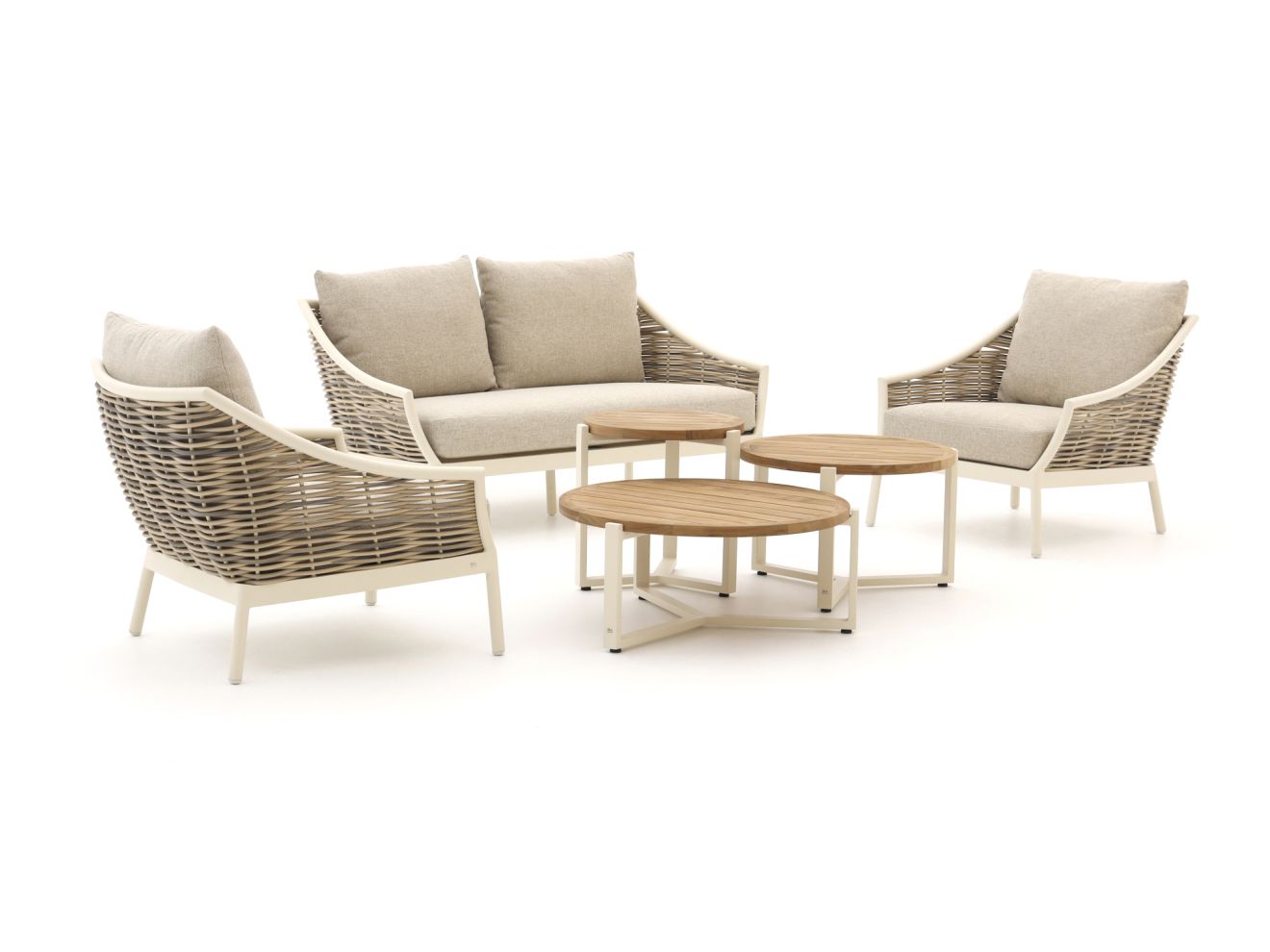 apple bee milou/monaco stoel bank loungeset 6 delig 4 zits laagste prijsgarantie!