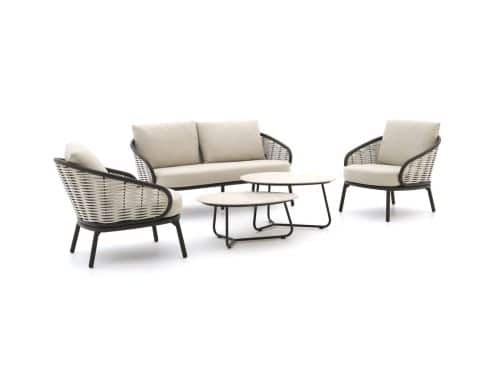 Apple Bee Pine Key stoel-bank loungeset 5-delig 4-zits - Laagste prijsgarantie!