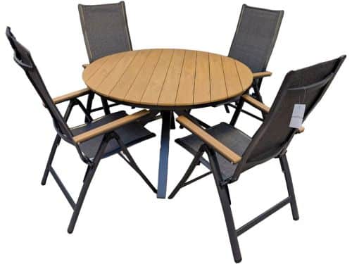 Arezzo diningset 5-delig Hartman
