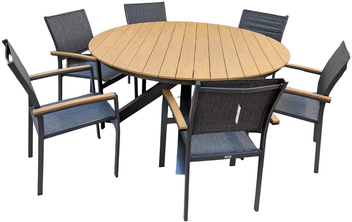 arezzo diningset 7 delig hartman