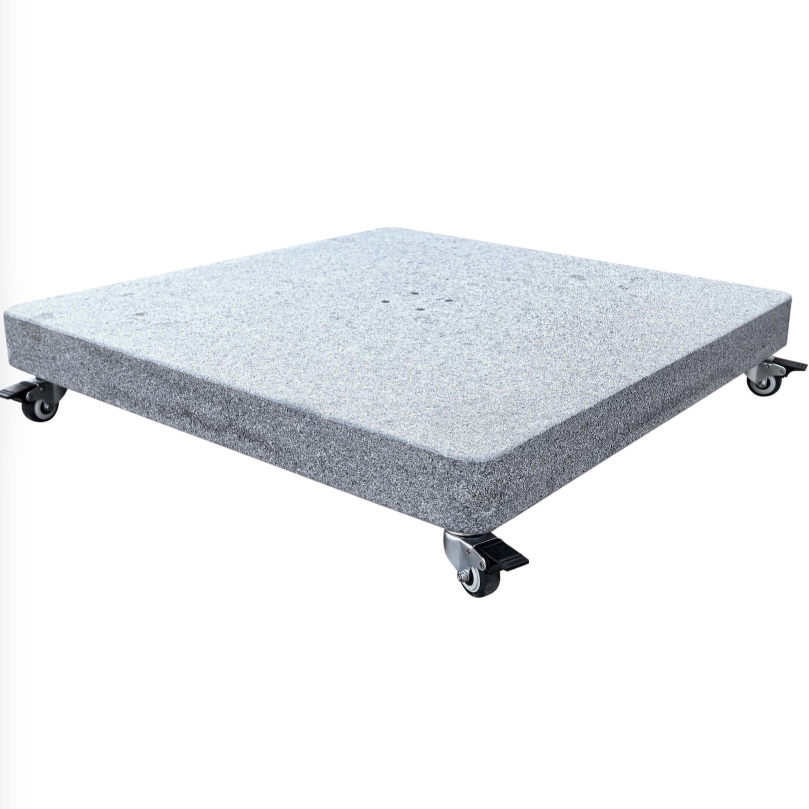 avh parasolvoet 125 kg hacienda / siesta met 4 wielen robuust graniet (6,4×6,4)