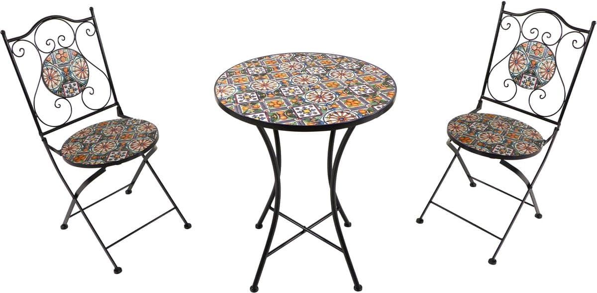 axi amélie 3 delige mozaïek bistroset casa del sol