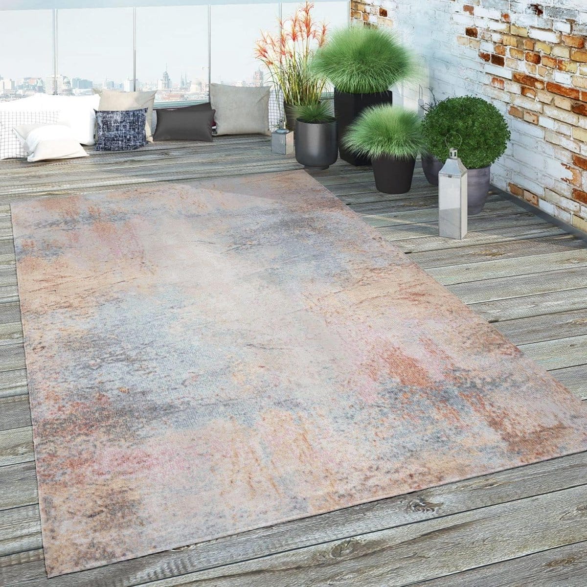 balkon tapijt buitenkleed terras buiten leven weerbestendig