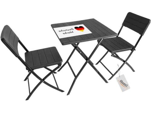Balkonset Inklapbaar - Zitgroep Buiten - Ontspannen Buiten - Hout-look