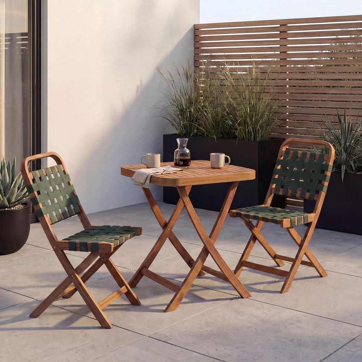 balkonset met stoelen tuinmeubel set ontspannen buiten