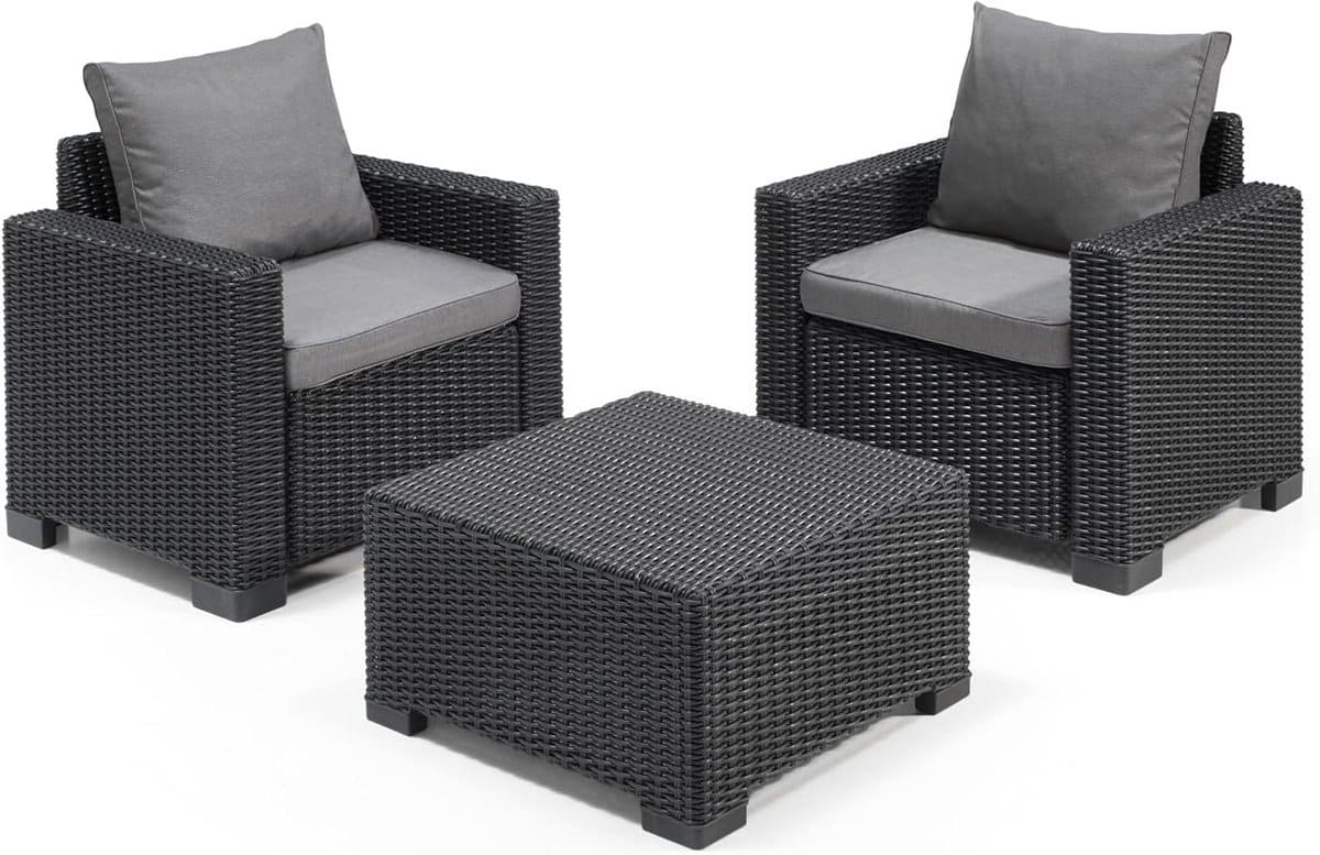 balkonset terrasmeubelen set buiten zitten modern design
