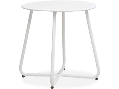 Balkontafel Rond - Bijzettafel Tuin - Buiten Zitten - Weerbestendig
