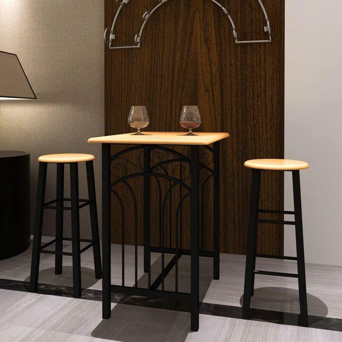 barset 3 delig hoge tafel set kleine ruimtes