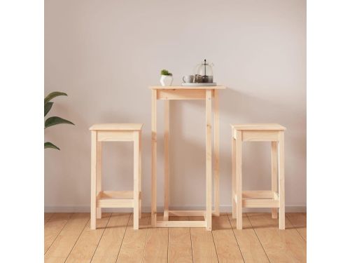 Barset 3-delig - Tafel en stoelen - Terras Genieten