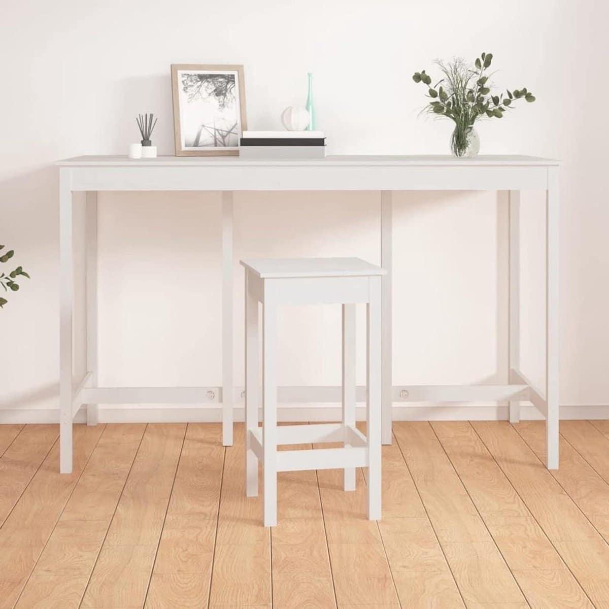 bartafel hout keukentafel hoge gezellig tafelen massief